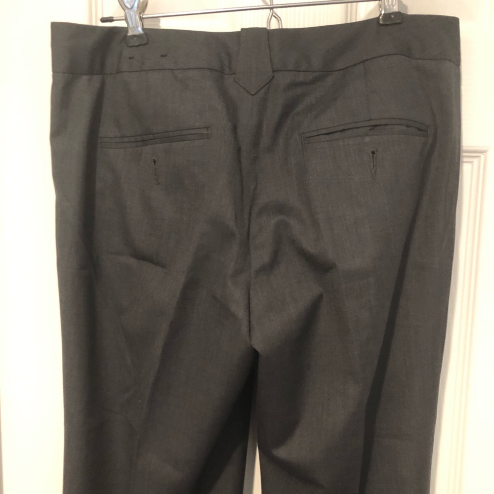 Express Editor Charcoal Work Office Suit Pants - image 8